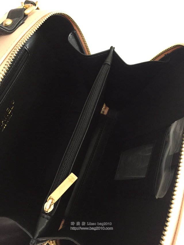 Chanel女包 93342化妝包 魚子醬牛皮 香奈兒化妝包 Chanel手提斜挎包  djc2966